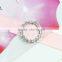 Top Seller Cheap Decorative Rhinestone Small Round Buckle Sliders B00800