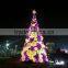 Hot sales assembled christmas ball tree christmas tree artificial tree for shopping center garden decoration