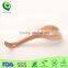 Biodegradable safe kids rice husk wooden honey spoon