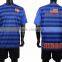 OEM stripe football jerseys blue color