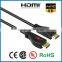 APBG 10ft 3m gold plated 1080p 3d 4k HDMI cable male to male