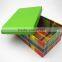 colorful different sizes gift packaging boxes