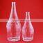 Hot selling cheap price Otardesd brandy bottles engarve hennessynes bottles oblate round bottles 500ml
