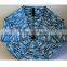 2015 Golf Windproof Anti UV Clear/ Rain blue sky and white cloud Painting Umbrella