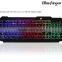 Fancy Lovely USB wired rainbow backlit gaming keyboard as Christmas gift