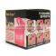 Music flower makeup blush kit 5in1 5colors blusher with brush for face blush palette