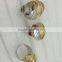 2016 18k Plated Gemstone Gold Ring ,Wedding Ring,Elegant micro pave setting fashion 18k gold rings