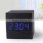 New creative wooden clock/digital alarm clock /wooden desk clock