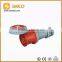 IP67 Round 5 Pins Copper High Current 63A Industrial Power Plugs