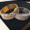 Hot Fashion 4/5/8 Rows Crystal Rhinestone Wedding Bridal Bracelet Bangle