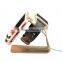 Wholesale Aluminum alloy mobile phone stand black gold sliver