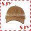 Unisex Adjustable Faux Suede Precurved Bill Baseball Cap Hat