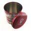 round empty cookie tins holiday,fashionable christmas cookie tin box,metal cookie box