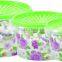 Transparent round fresh keeping box
