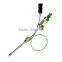 mV/V output mercury free flexible melt pressure sensor with thermocouple