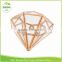 wedding reception decorations Wholesale Geometric glass country rustic vases