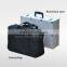Foldable aluminum leaflet holders acryilc lit stand with protective hard case