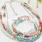 New designs beads jewelry handwork multi-layer mixed color beads sets deluxe bead set