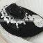 MYLOVE fashion party rose lace mini top hat handmade jewelry