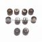 AAA Quality Smoky Hydro Quartz Fancy Faceted Handmade Big Hole Round Ball Beads