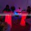 Color Change Cocktail Plastic Bar Table