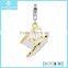 Wholesale Silver Jewellery Airplane Charm in Sterling Silver Popular Silver Jewelry