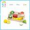 Nursery school furniture type kids wooden kitchen furniture set