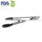 wholesale 4 different size silicone kitchen food tongs