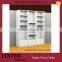 Retail clothing shelving rack metal display shelf with light