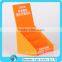 3 tiers homemade wholesale plexiglass acrylic brochure display, flyer stand for leaflet displaying