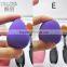 7pcs Amazon Factory Offer WholeSale OEM Private Label Oval Toothbrush Contour Makeup Brush Sets with Silicone brush cleaning egg