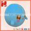 OEM small cute blue round plush fish toy