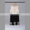 Special design sleeveless dress with 100% handmade embroidery/elegant evening dress