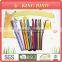 Colorful metal crochet hook DIY craft knitting needles metallic crochet hook