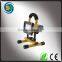 Outdoor portable 10w led rechargeable lamp, IP65 tripod rechargeable lamp