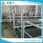 Indoor main portable spectator stand,bleacher stand with guardrail