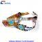 Fabric Wristband with Plastic Fasteners Lock Custom