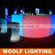 2015 modern led bar table with good price led outdoor bar table