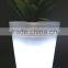 Solar Flower Pot Lights Led Planter Vase