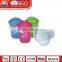 High Quality Blue or Purple 51L Laundry Basket for Clothing Storage