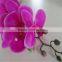 SJ20170016 China high quality fake plastic flowers for homel decoration artificial orchid