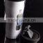 12oz plastic sports travel mug with screwed lid
