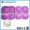 4pcs ball set silicone ice cube maker