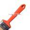 #60 Orange Plastic Handle Mixer Bristle Paint Brush Wall Painting