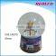 Custom made souvenir gift resin snow globe for sale