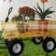 Four wheels heavy duty garden cart