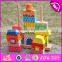 2017 New products educational toys children wooden stacking blocks W13D140