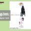 Movable metal clothes hanger drying rack, adjustable clothes stand, coat rack with wheels
