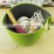 ZY-L1040A 15pcs plastic salad bowls set with measuring spoons
