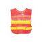 Printed Safety Warning Reflective 100 Polyester Work Vest